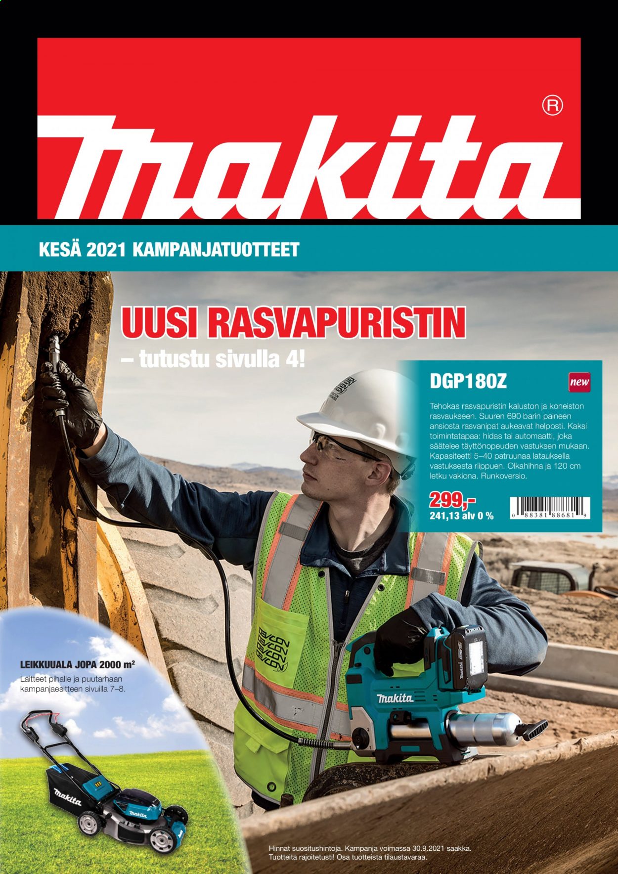 K-Rauta tarjouslehti  - 29.06.2021 - 30.09.2021.