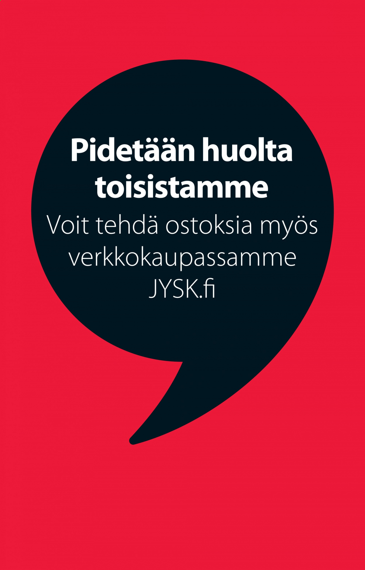 JYSK tarjouslehti  - 02.08.2021 - 08.08.2021.
