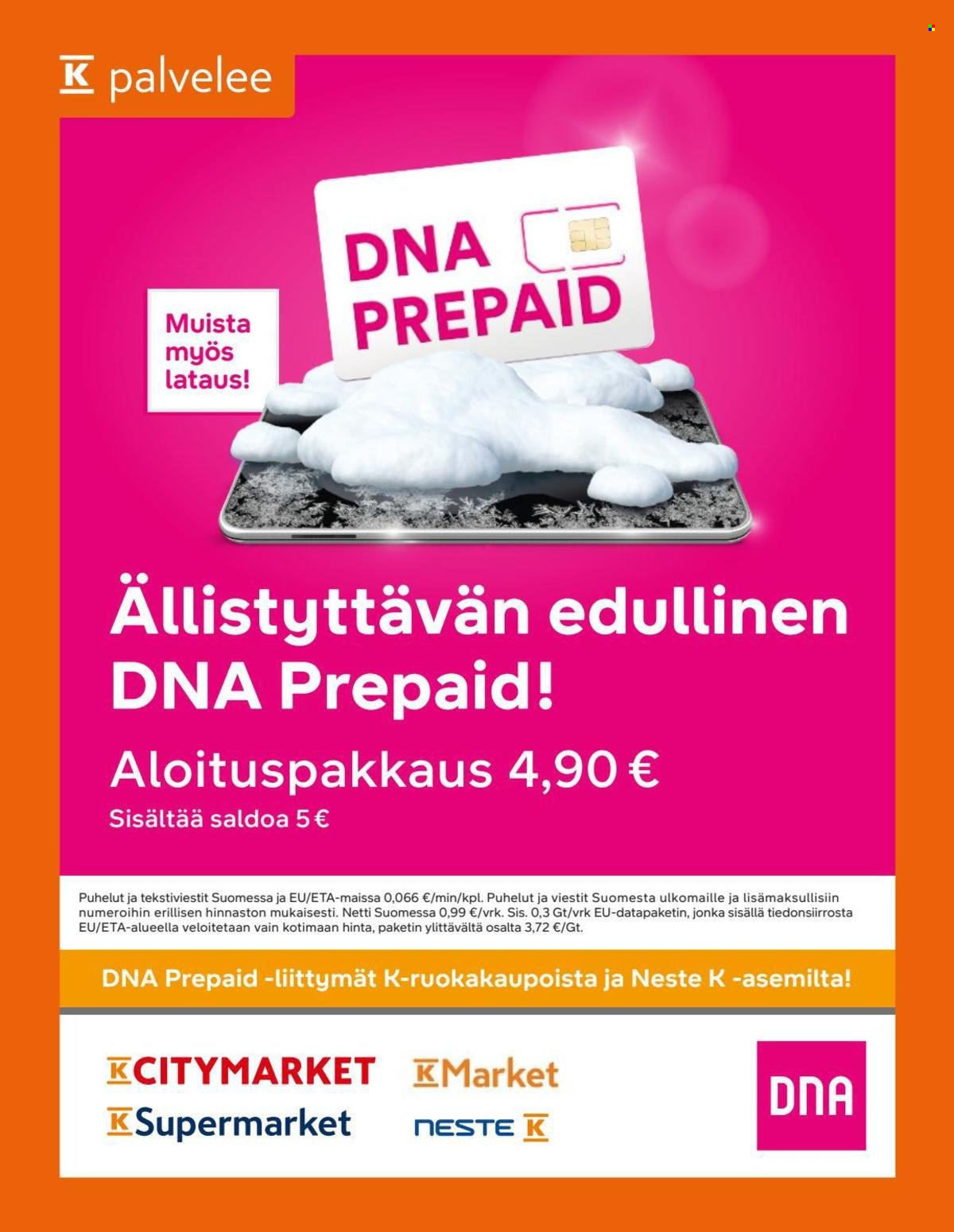 K-Supermarket tarjouslehti  - 26.01.2022 - 01.03.2022.