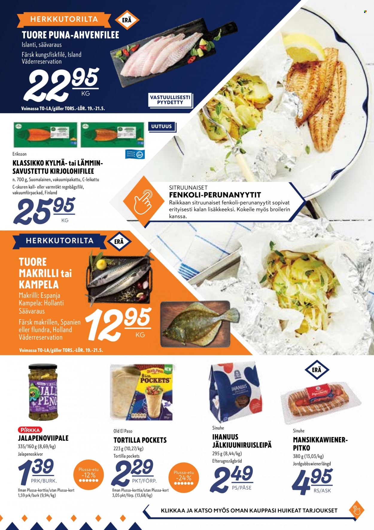 K-Supermarket tarjouslehti  - 19.05.2022 - 22.05.2022.