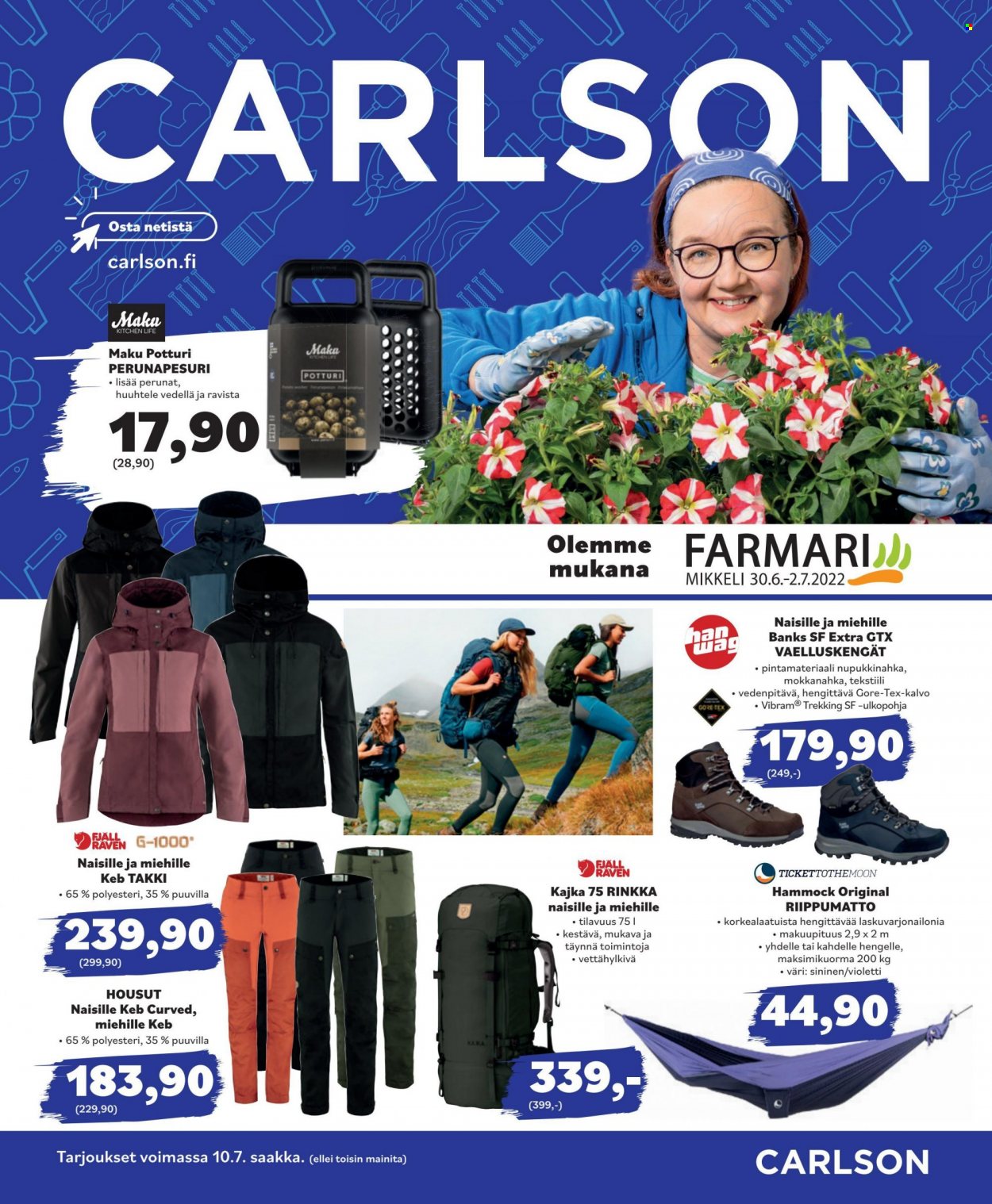 Carlson tarjouslehti  - 26.06.2022 - 10.07.2022.