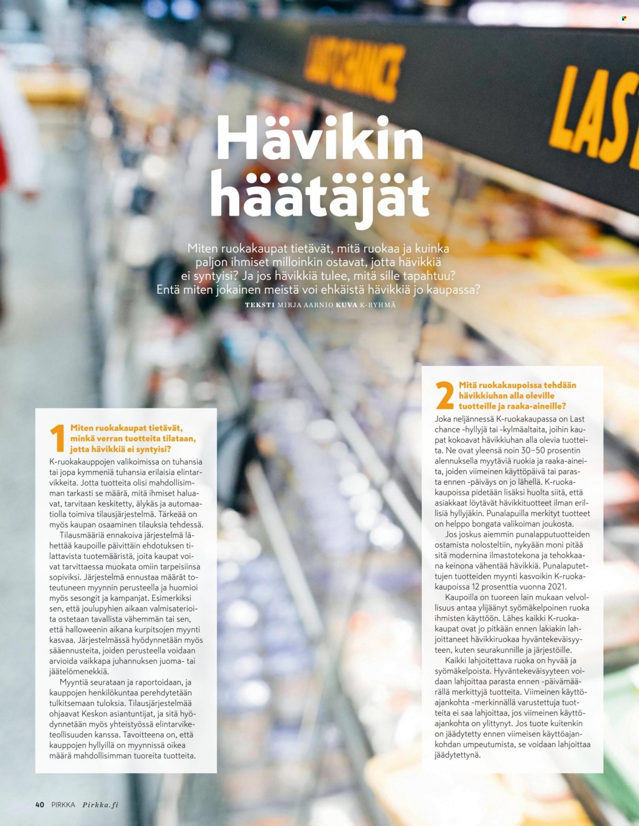 K-Supermarket tarjouslehti  - 31.08.2022 - 04.10.2022.