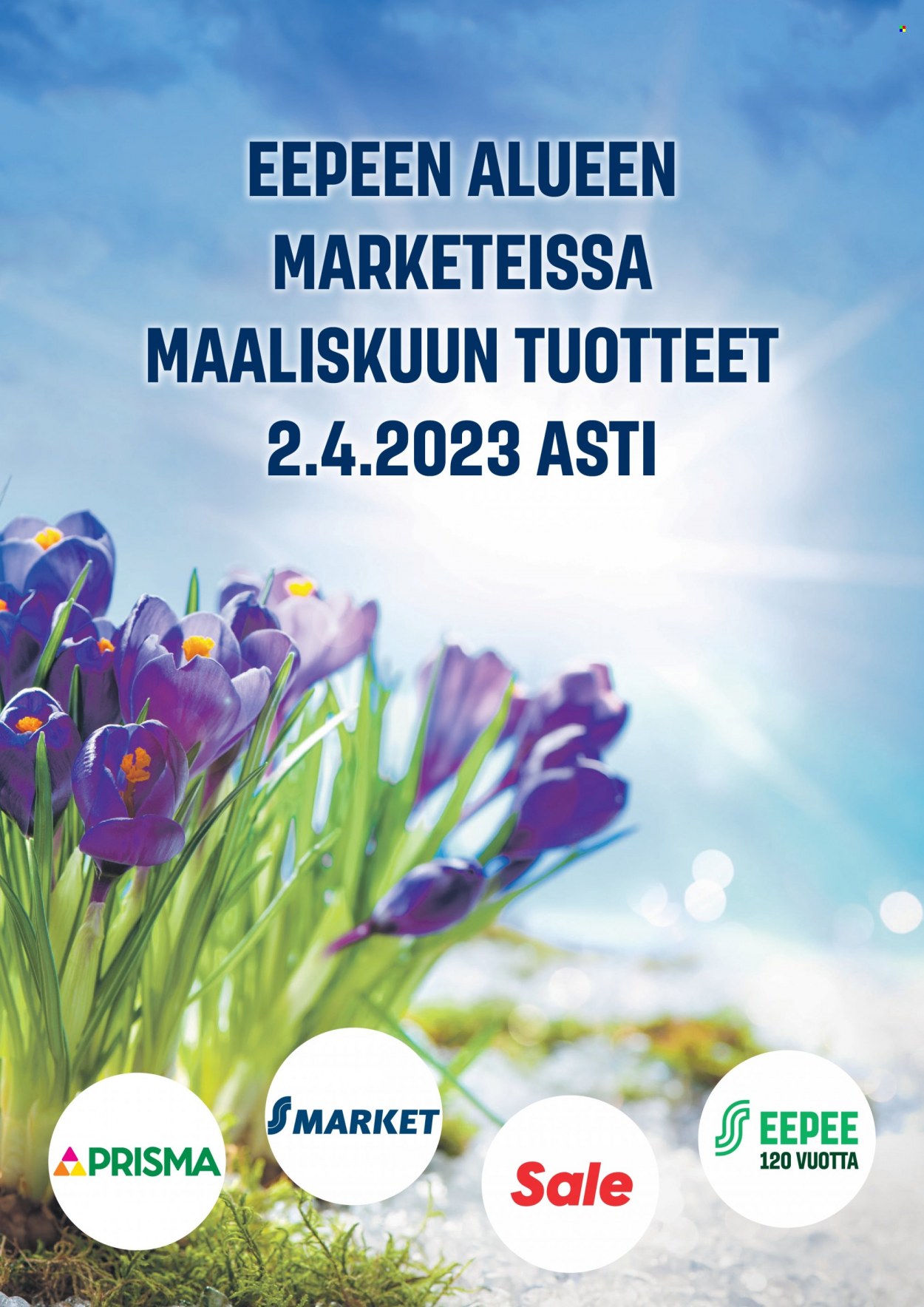S-market tarjouslehti  - 01.03.2023 - 02.04.2023.