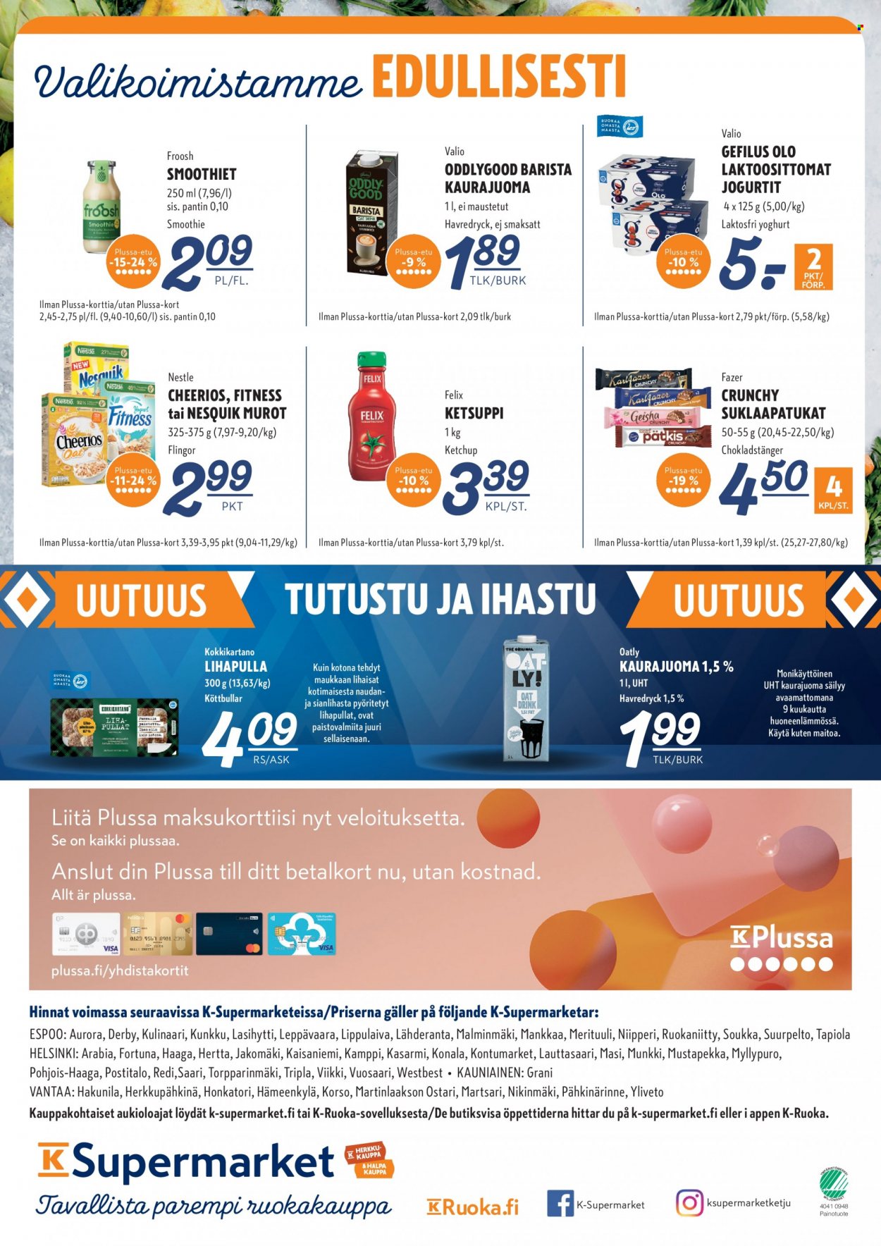 K-Supermarket tarjouslehti  - 23.03.2023 - 26.03.2023.